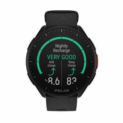 Smartwatch med stegräknare Polar Svart 1,2" Ø 45 mm - finns hos Aktivcamping