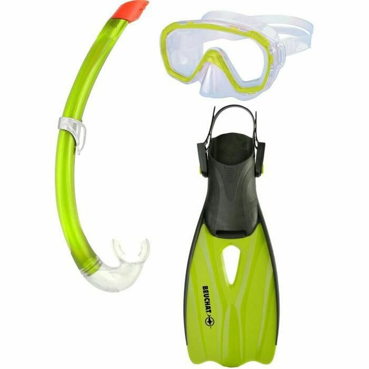 Snorkel Grön Barn 30-33 finns hos Aktivcamping