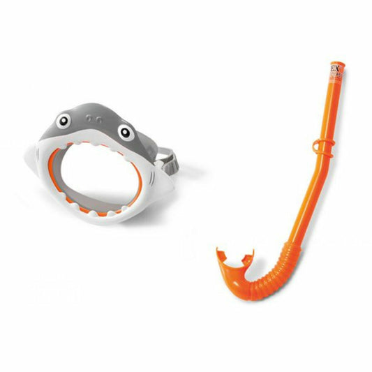 Snorkel och cyklop för barn Intex Haj finns hos Aktivcamping