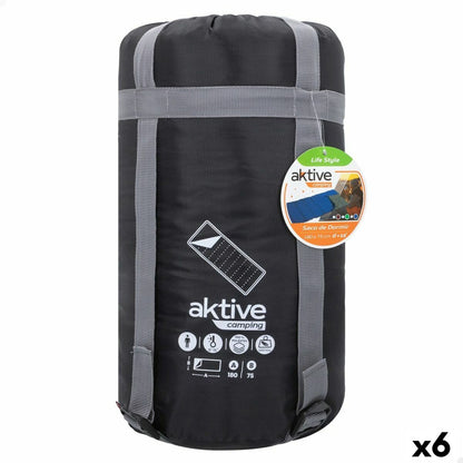 Sovsäck Aktive Polyester 170T 180 x 1,5 x 75 cm 6 antal finns hos Aktivcamping