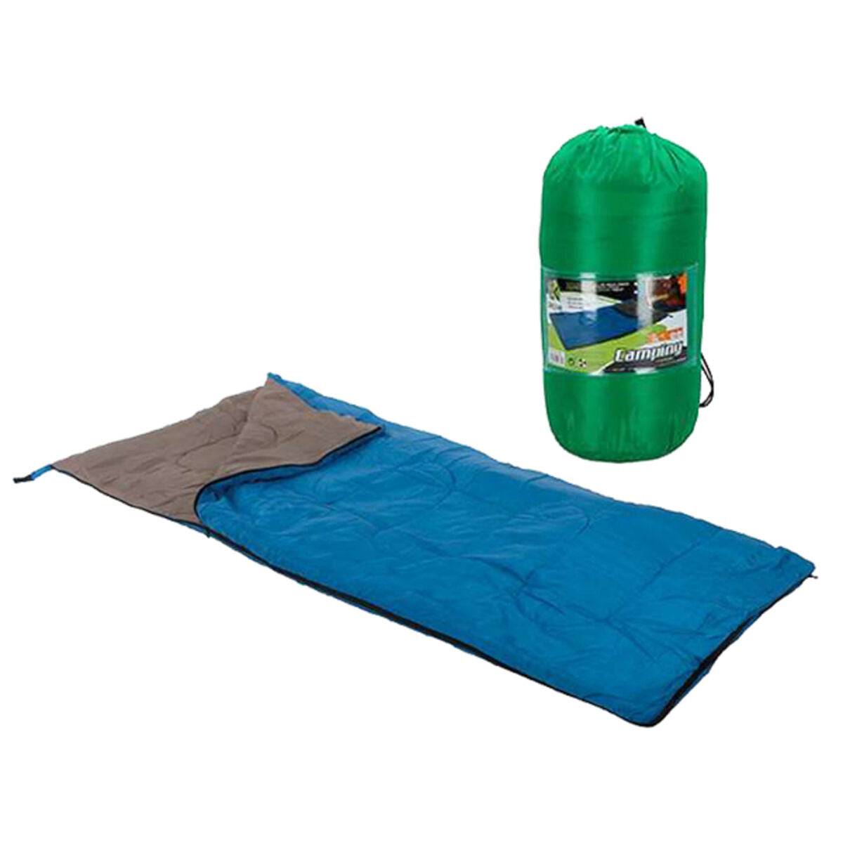 Sovsäck Colorbaby 52683 Blå Grön finns hos Aktivcamping