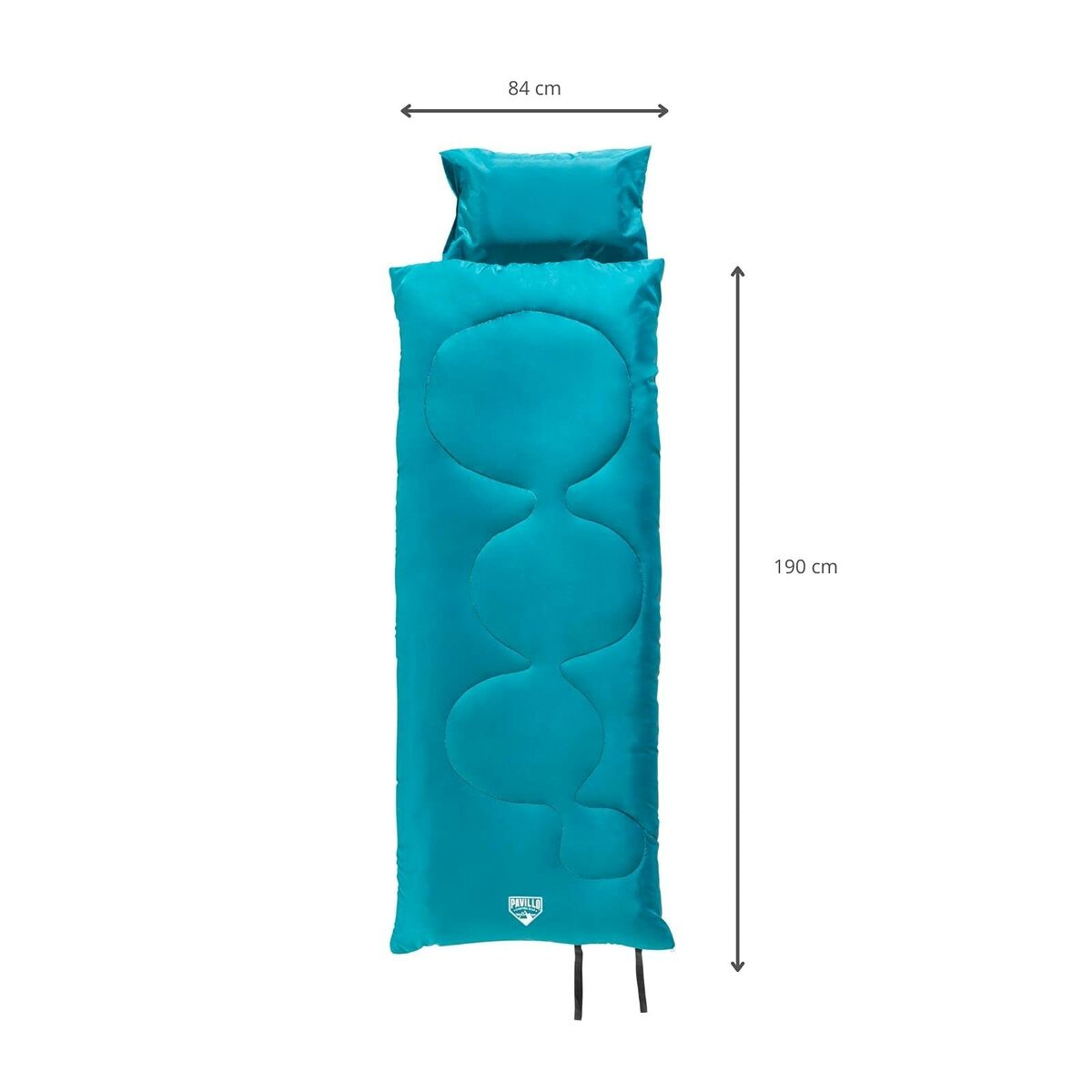 Sovsäck Polyester Temperatur till -8 grader 190x84 cm Camping 68100 - finns hos Aktivcamping