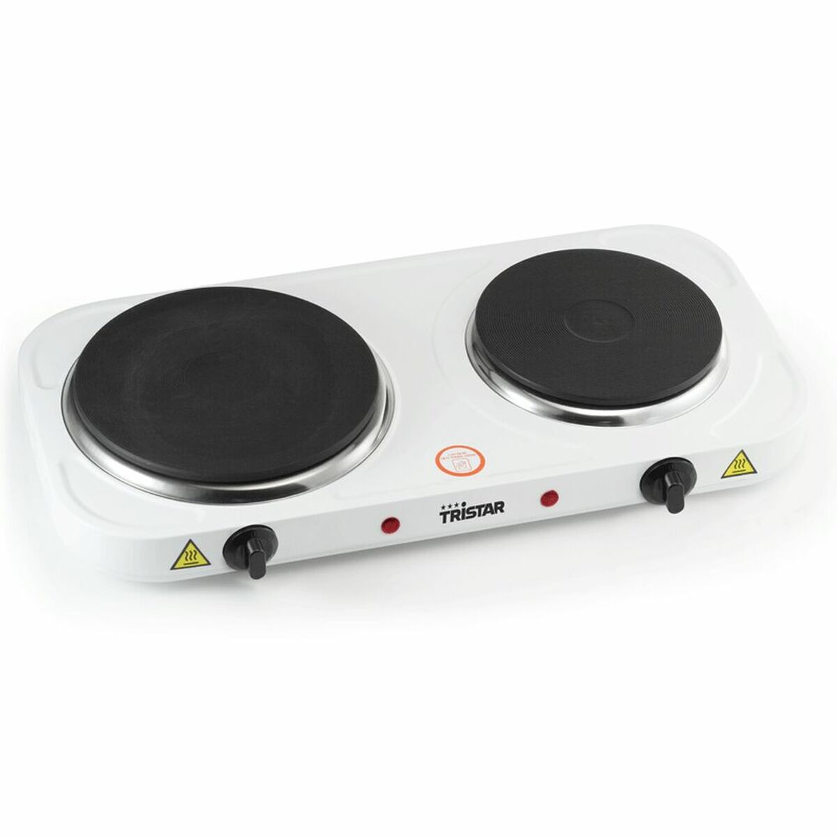 Spisplatta Tristar KP-6245 Vit 2500 W finns hos Aktivcamping
