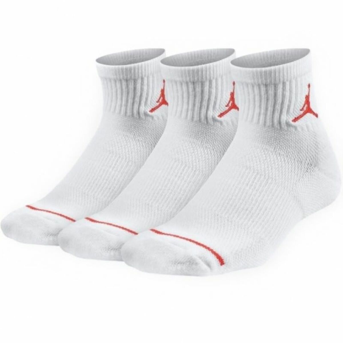 Sportstrumpor Jordan JORDAN JUMPMAN WJ0009 001 Vit 3 par finns hos Aktivcamping