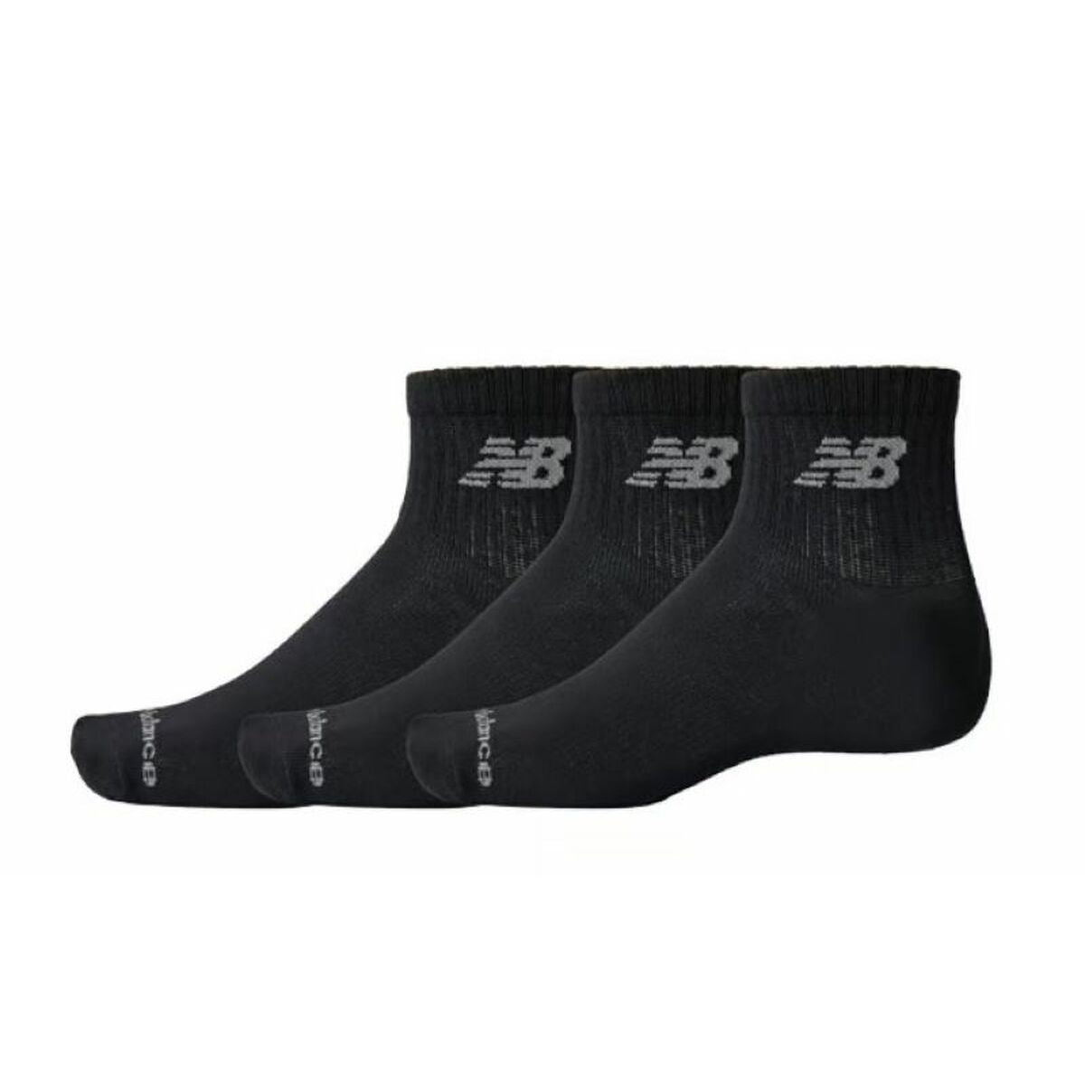 Sportstrumpor New Balance PERF ANKLE LAS51413 Svart 3 par finns hos Aktivcamping