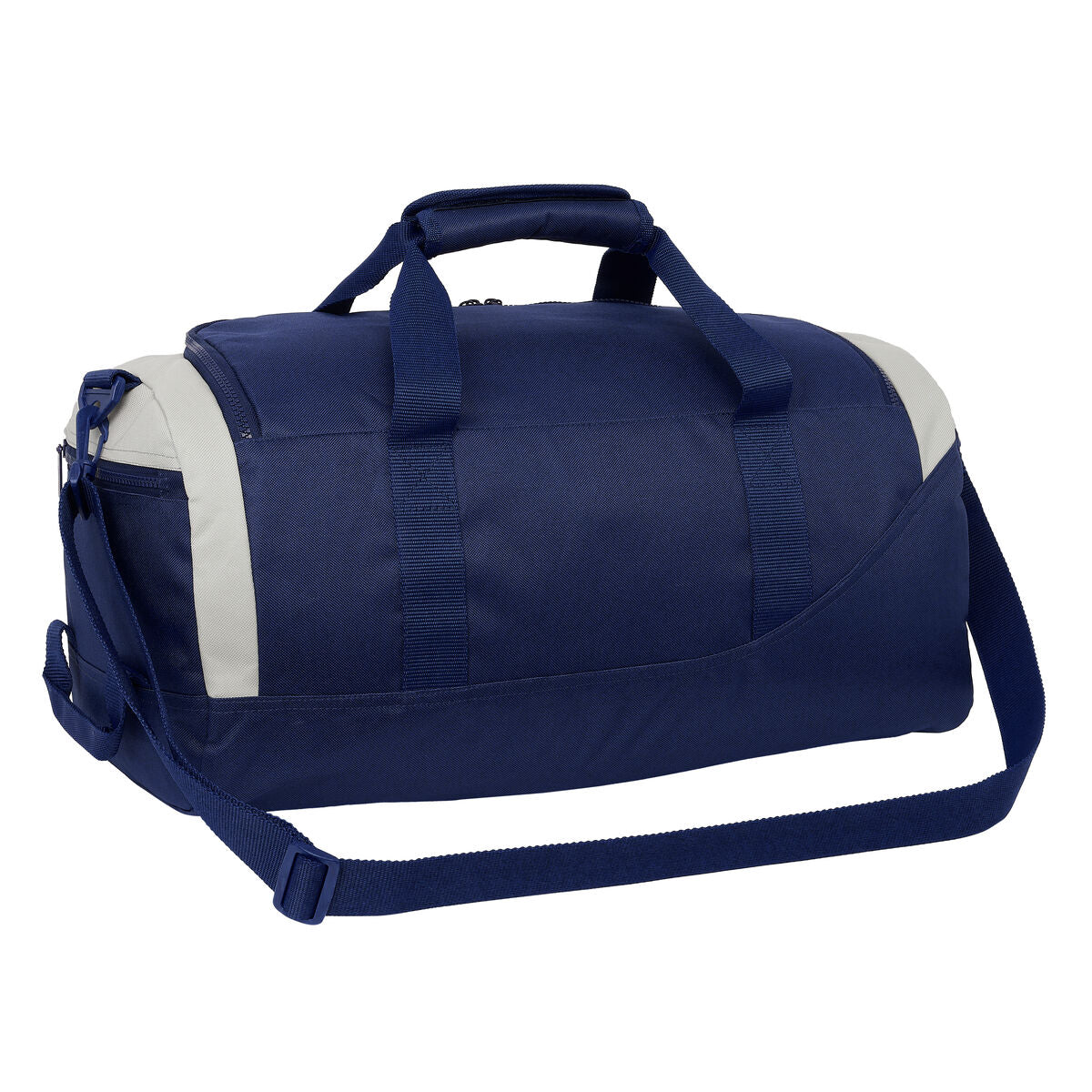 Sportväska Benetton Varsity Grå Marinblå 50 x 25 x 25 cm finns hos Aktivcamping