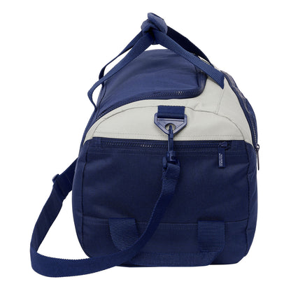 Sportväska Benetton Varsity Grå Marinblå 50 x 25 x 25 cm finns hos Aktivcamping