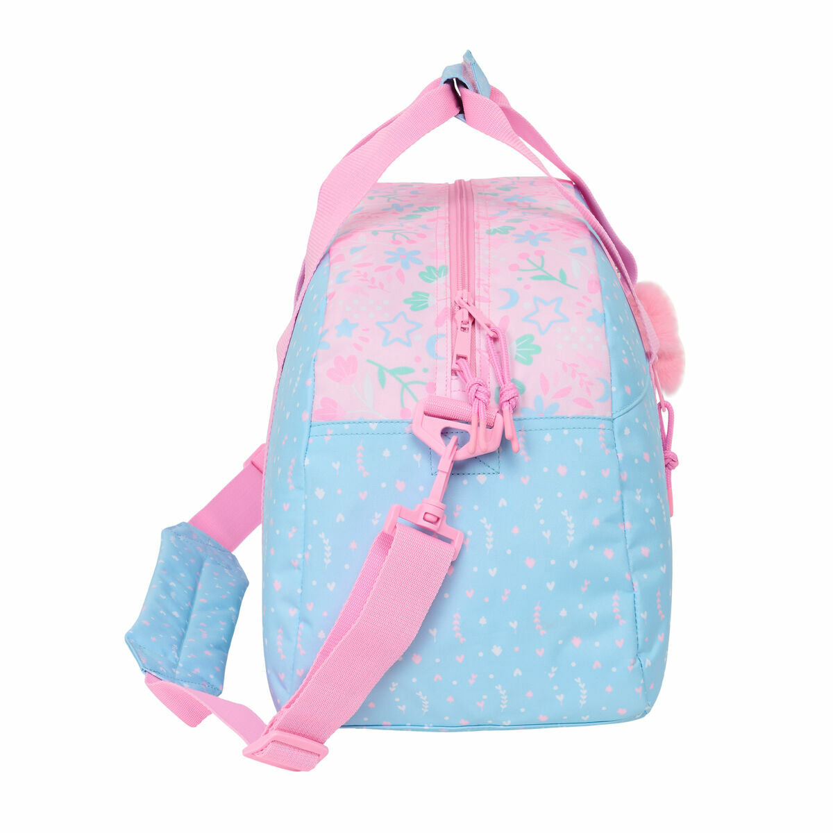 Sportväska BlackFit8 Smile Rosa Ljusblå 50 x 26 x 20 cm finns hos Aktivcamping