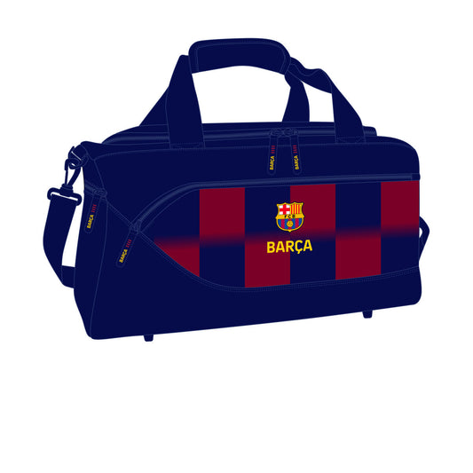 Sportväska F.C. Barcelona Blå Rödbrun 50 x 25 x 25 cm finns hos Aktivcamping