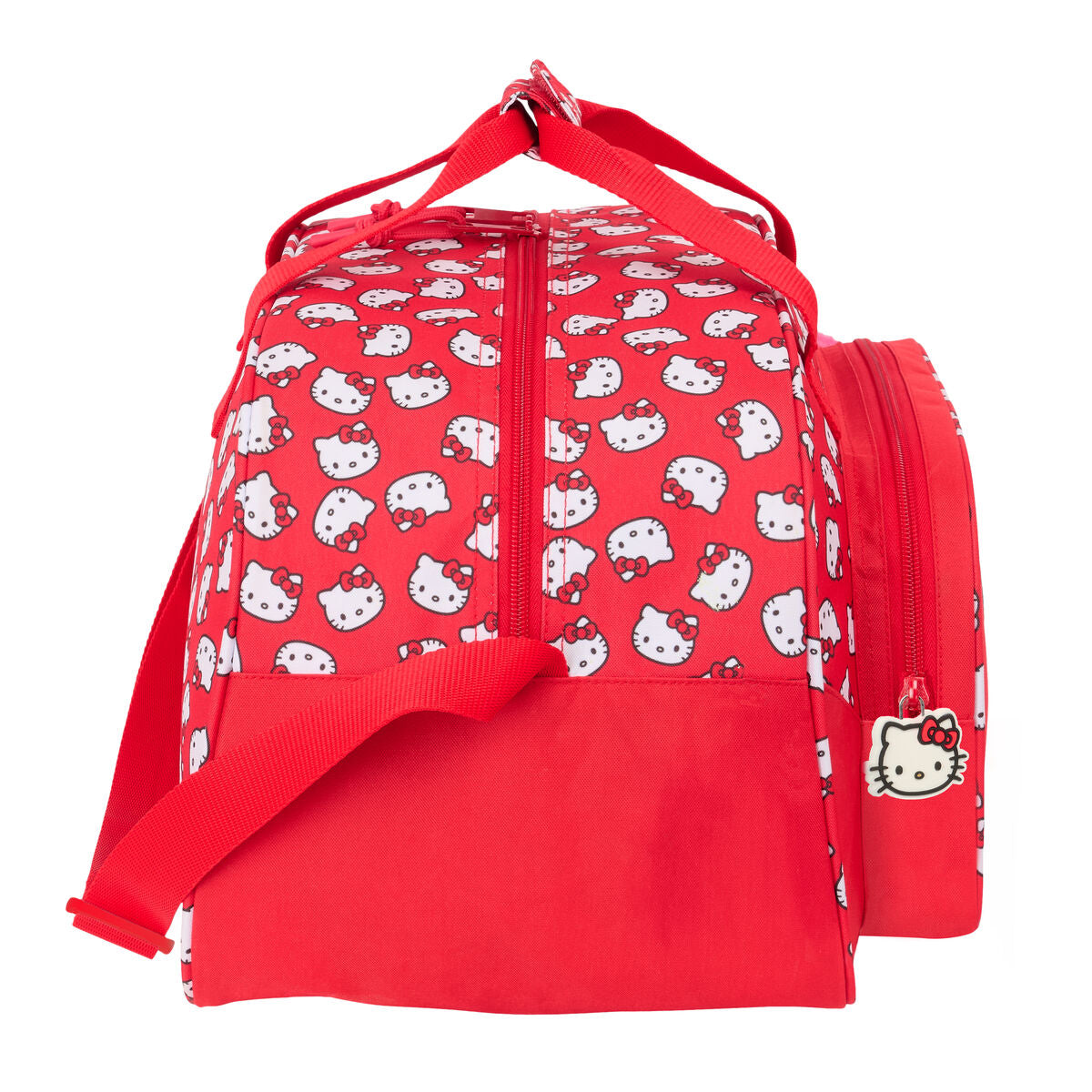 Sportväska Hello Kitty Iconic Vit Röd 40 x 24 x 23 cm finns hos Aktivcamping