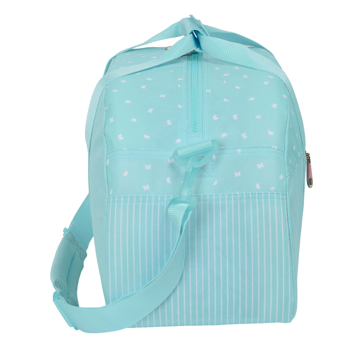 Sportväska Moos Butterflies Ljusblå 50 x 26 x 20 cm finns hos Aktivcamping