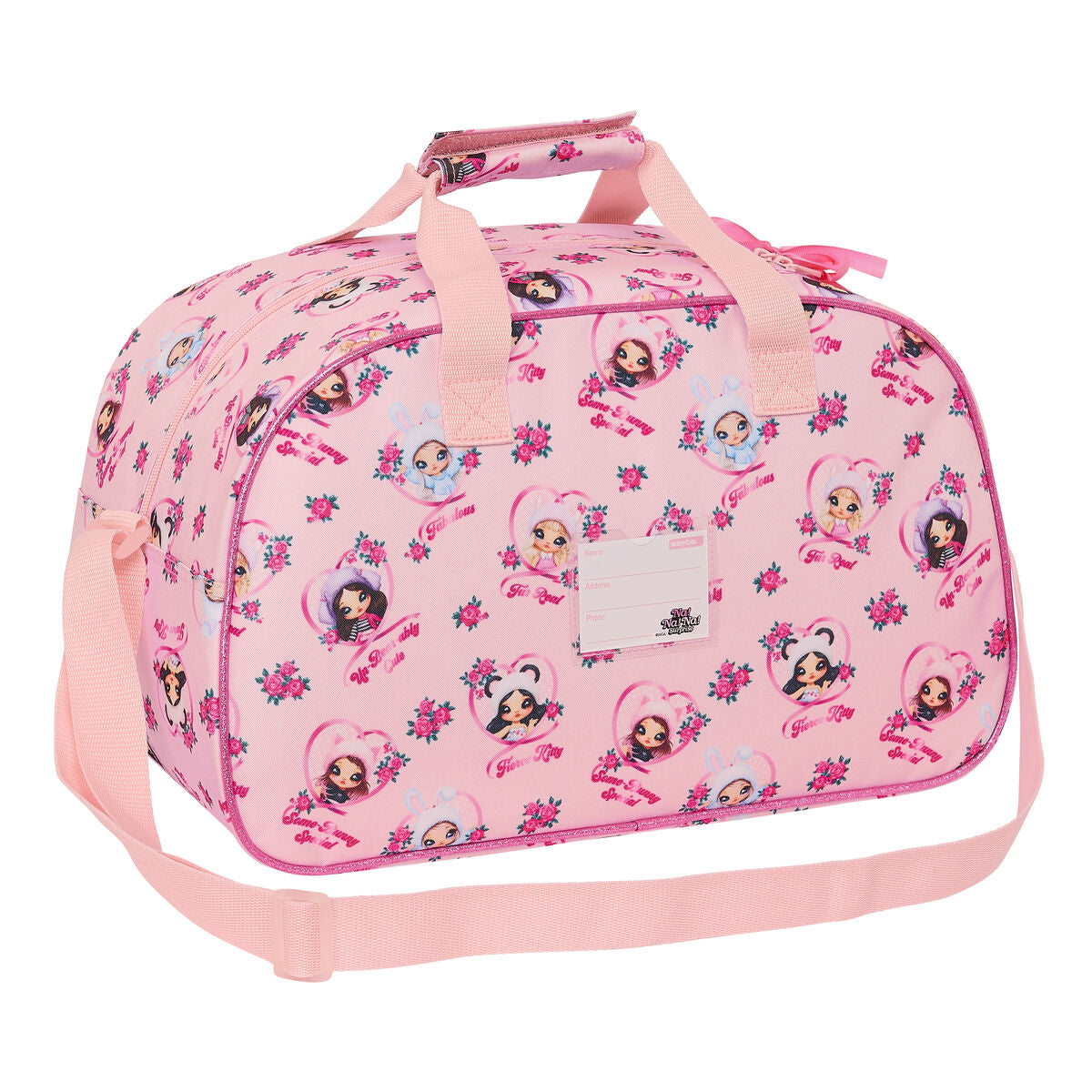 Sportväska Na!Na!Na! Surprise Fabulous Rosa 40 x 24 x 23 cm finns hos Aktivcamping