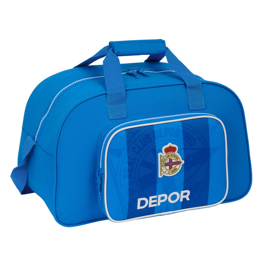Sportväska R. C. Deportivo de La Coruña Blå 40 x 24 x 23 cm finns hos Aktivcamping