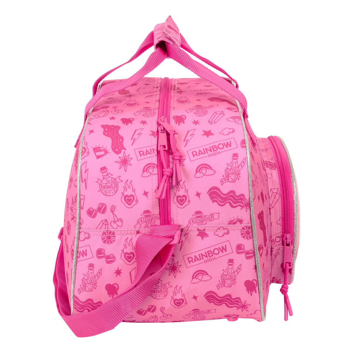 Sportväska Rainbow High Shine Multicolour 40 x 24 x 23 cm finns hos Aktivcamping