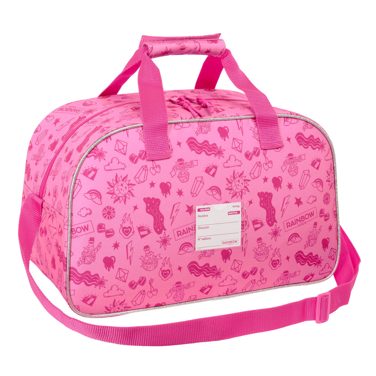 Sportväska Rainbow High Shine Multicolour 40 x 24 x 23 cm finns hos Aktivcamping