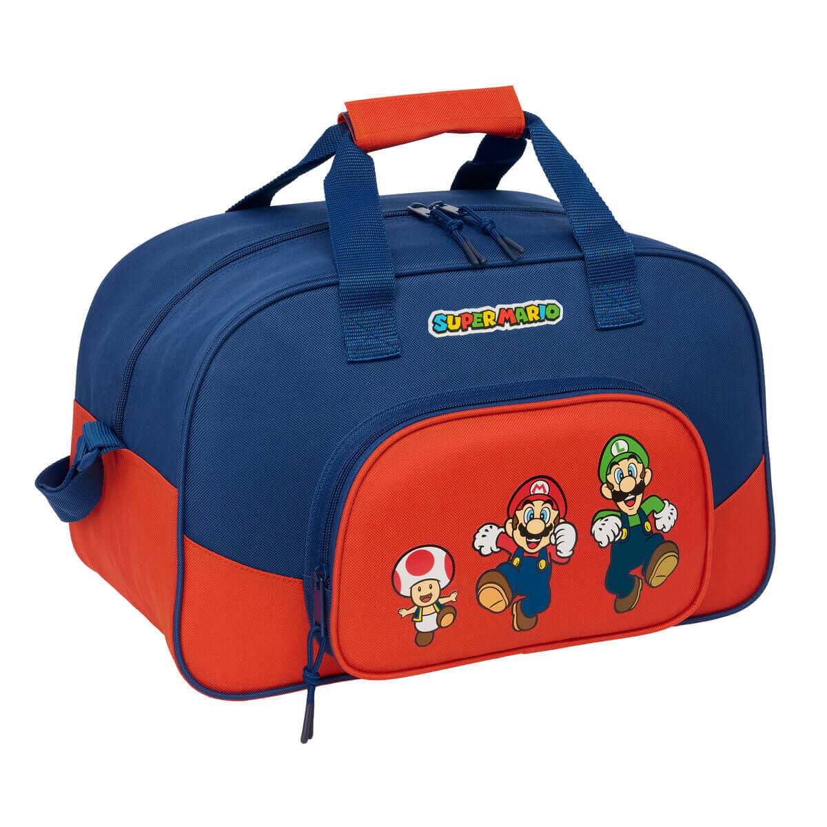 Sportväska Super Mario Mamma Mia Röd Marinblå finns hos Aktivcamping