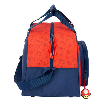 Sportväska Super Mario Trick Röd Mörkblå 40 x 24 x 23 cm finns hos Aktivcamping