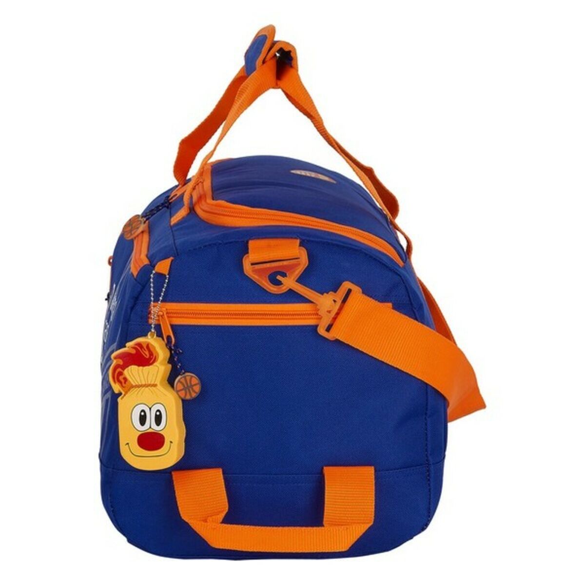 Sportväska Valencia Basket Blå Orange (50 x 25 x 25 cm) finns hos Aktivcamping