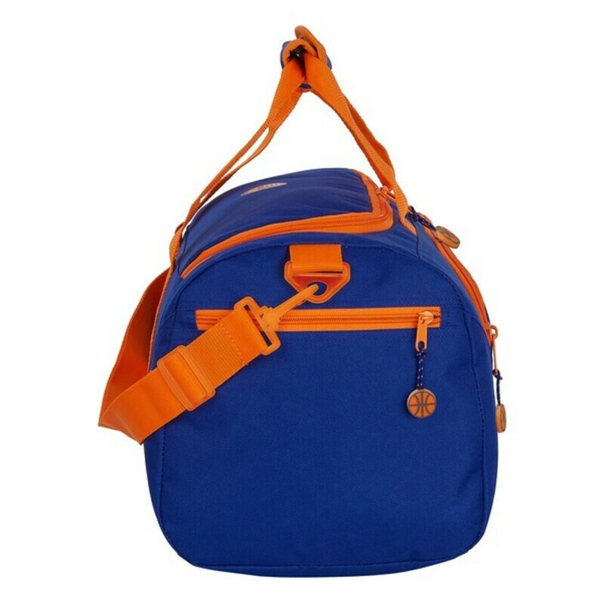 Sportväska Valencia Basket Blå Orange (50 x 25 x 25 cm) finns hos Aktivcamping