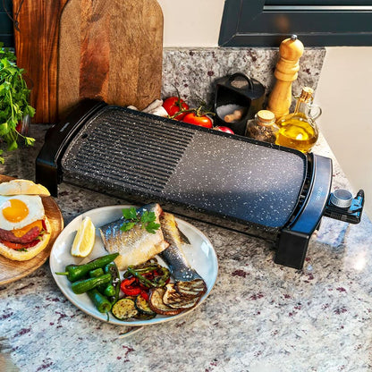 Stekbord Cecotec Tasty&Grill 2500 RockWater MixGrill 2150 W finns hos Aktivcamping