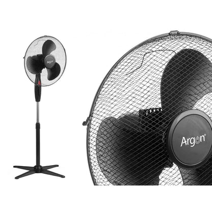 Stående Fläkt Argon FS-40B-B Svart 45 W 43 x 60 x 102 cm finns hos Aktivcamping