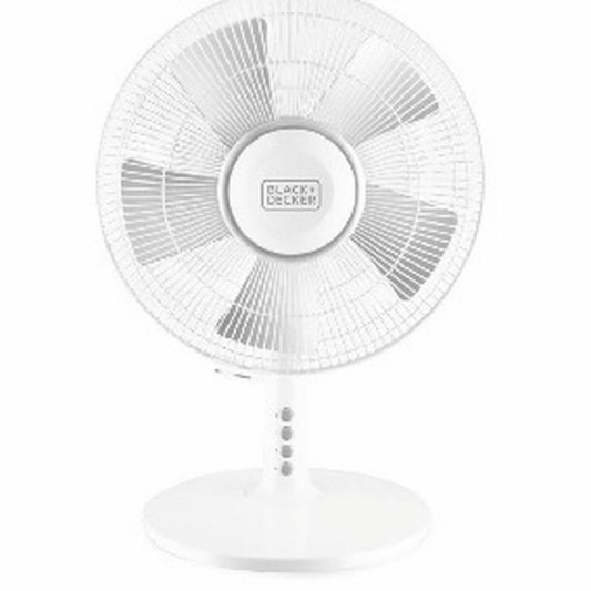 Stående Fläkt Black & Decker ES9440010B Vit 40 W finns hos Aktivcamping