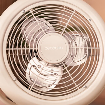 Stående Fläkt Cecotec EnergySilence 250 ClassiStyle Beige 25 W finns hos Aktivcamping