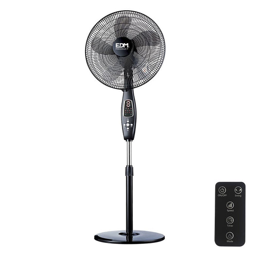 Stående Fläkt EDM 33967 Svart 60 W finns hos Aktivcamping