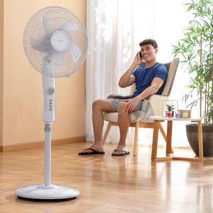 Stående Fläkt InnovaGoods Freshinn Vit 45 W finns hos Aktivcamping