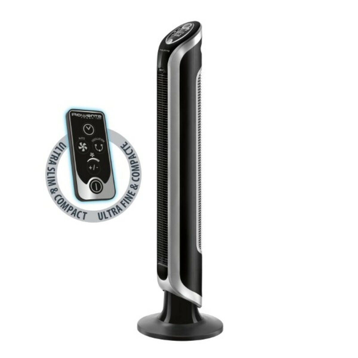 Stående Fläkt Rowenta VU6670F0 180º 43 dB 350 m³/h 40W Svart 40 W - finns hos Aktivcamping