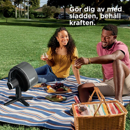 Stående Fläkt Shark finns hos Aktivcamping
