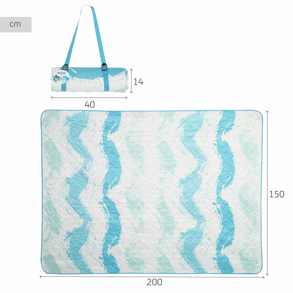 Strandbadduk Aktive PEVA 200 x 1 x 150 cm (6 antal) finns hos Aktivcamping