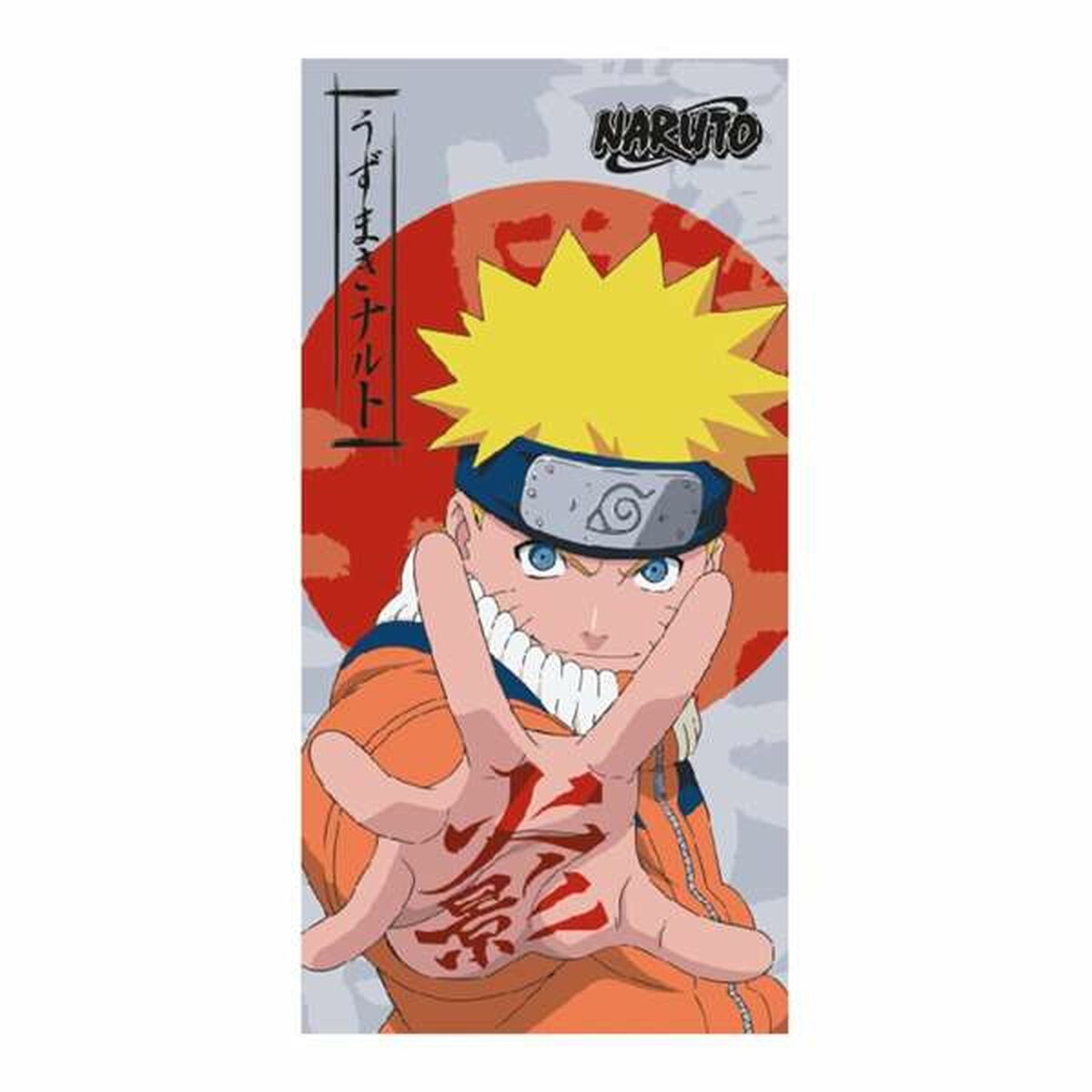 Strandbadduk Naruto 70 x 140 cm - finns hos Aktivcamping