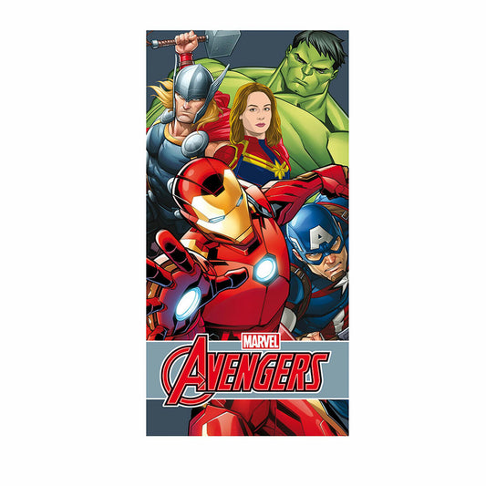Strandbadduk The Avengers Bomull 70 x 140 cm finns hos Aktivcamping