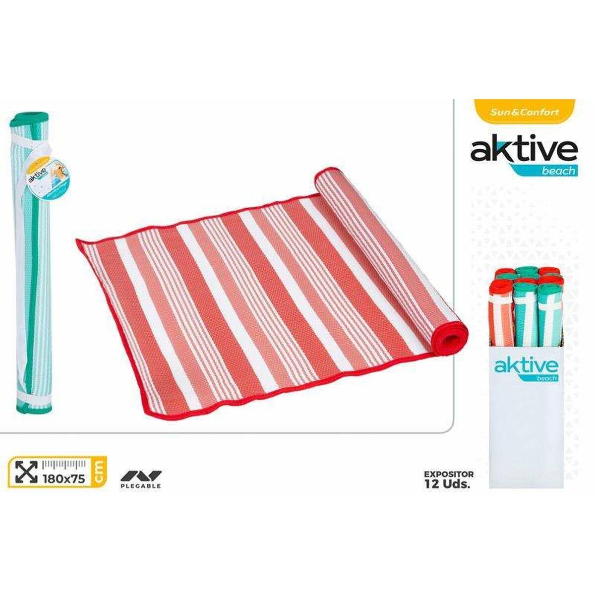 Strandmatta Colorbaby PVC 180 x 75 cm finns hos Aktivcamping