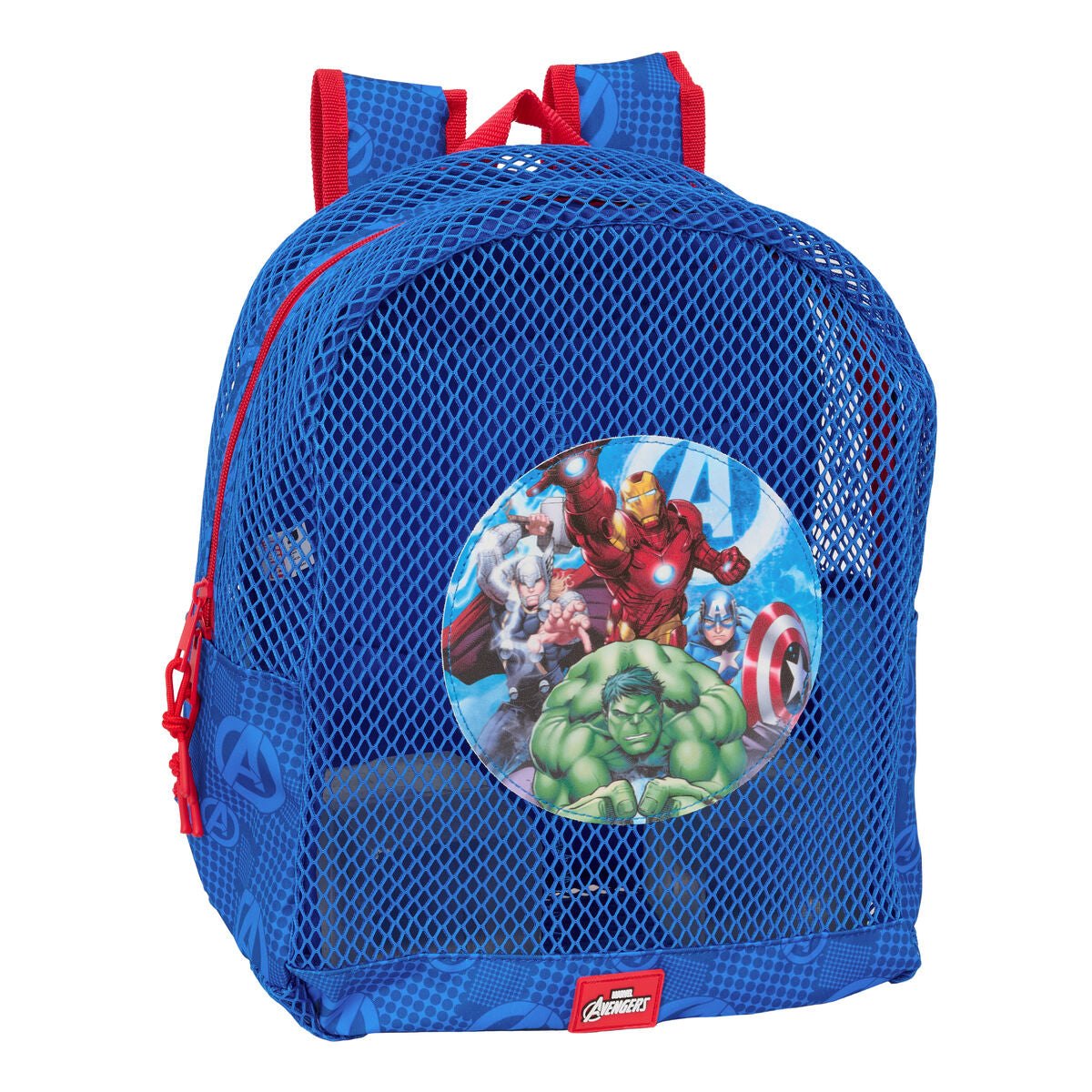 Strandryggsäck The Avengers Blå 30,5 x 24 x 18 cm Barn finns hos Aktivcamping