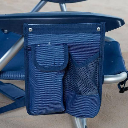 Strandstol Aktive Mörkblå 51 x 45 x 76 cm Strand finns hos Aktivcamping