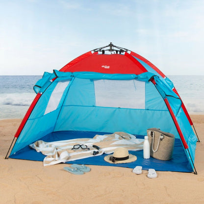 Strandtält Aktive Polyester 213 x 120 x 133 cm finns hos Aktivcamping