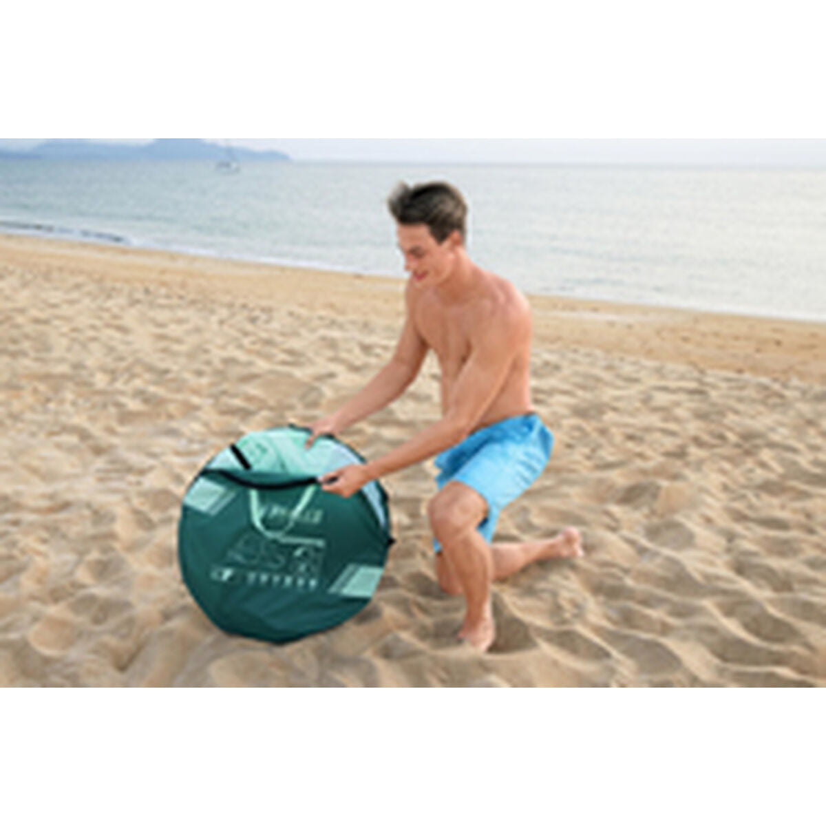 Strandtält Bestway Polyester Glasfiber UPF 80+ 200x120x90 cm Camping och Strand 68107 finns hos Aktivcamping