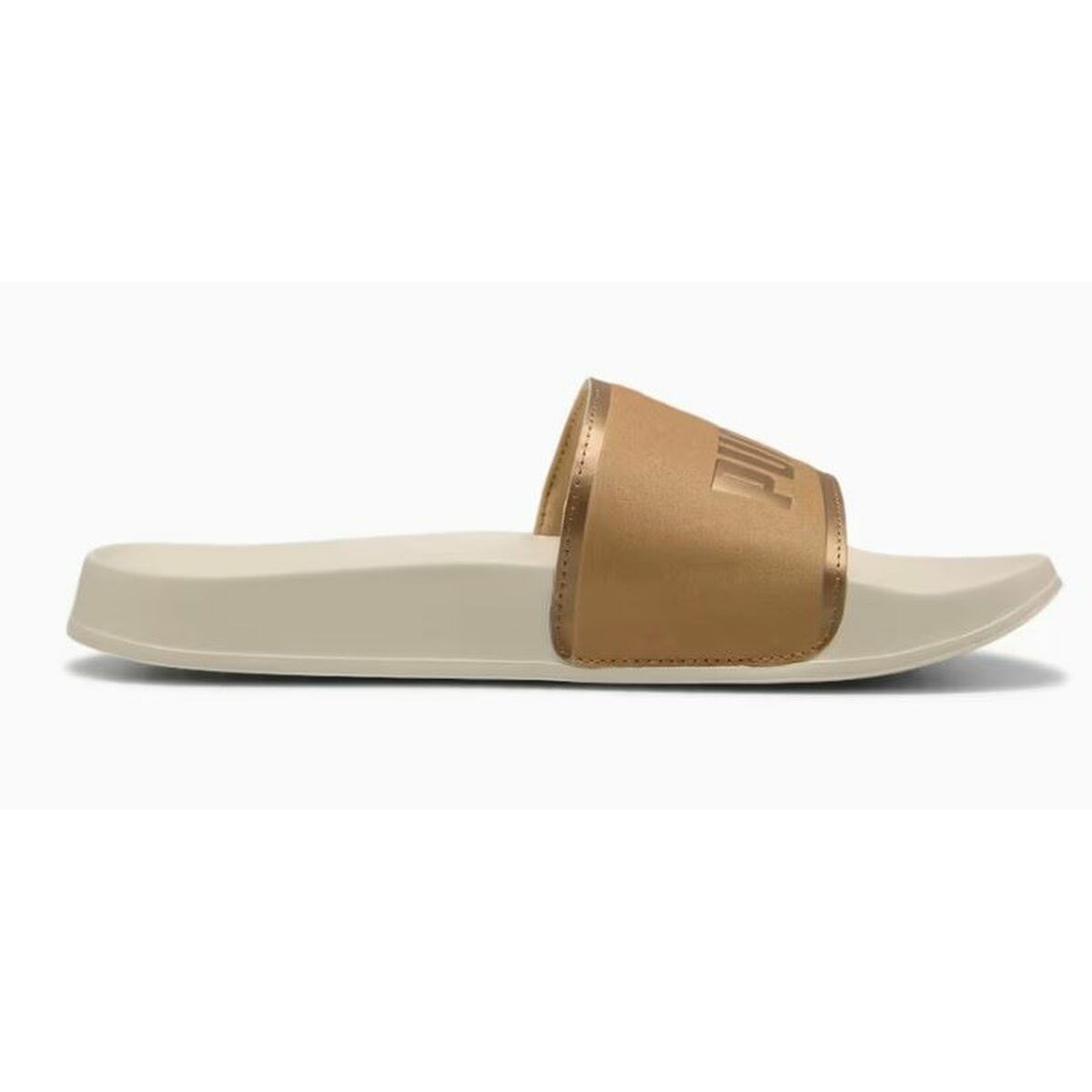 Strandtofflor dam Puma Leadcat 2.0 Aqua Metallics SS25 401707 02 Beige finns hos Aktivcamping