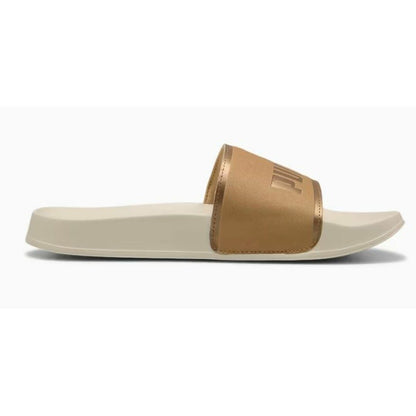 Strandtofflor dam Puma Leadcat 2.0 Aqua Metallics SS25 401707 02 Beige finns hos Aktivcamping