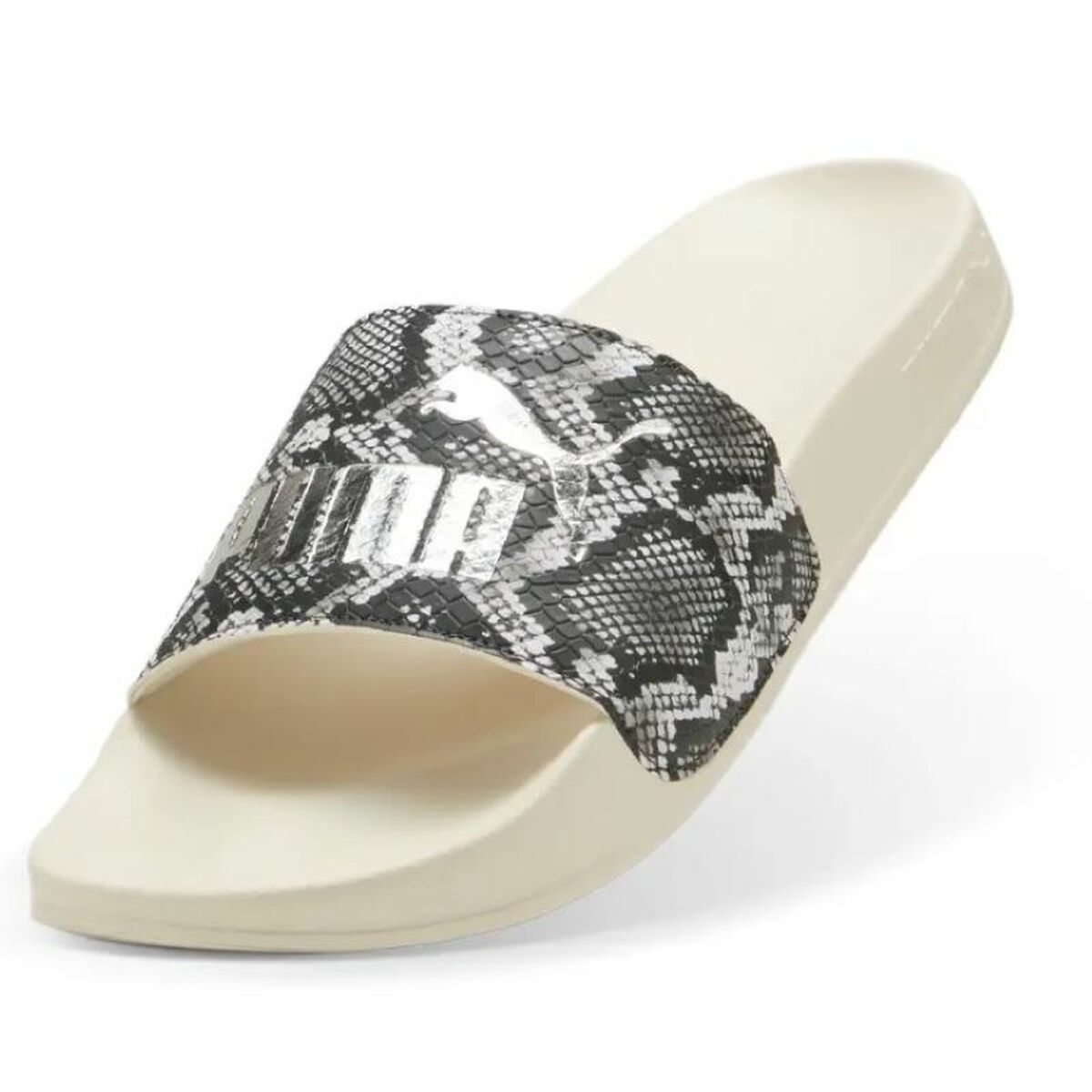 Strandtofflor dam Puma Leadcat 2.0 Snake Chic SS25 400680 02 Beige finns hos Aktivcamping