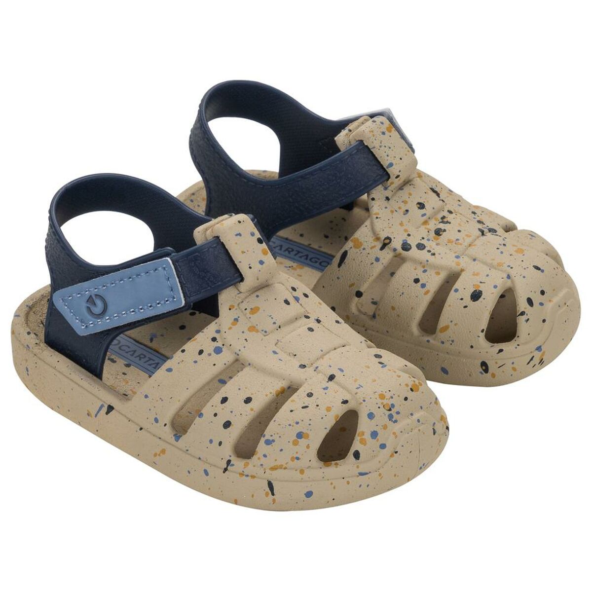 Strandtofflor för barn Cartago CARTAGO OSLO SAND BABY C12118 BB705 Beige finns hos Aktivcamping