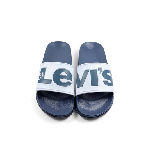 Strandtofflor för barn Levi's LEVIS JUNE L VPOL0239S Vit finns hos Aktivcamping