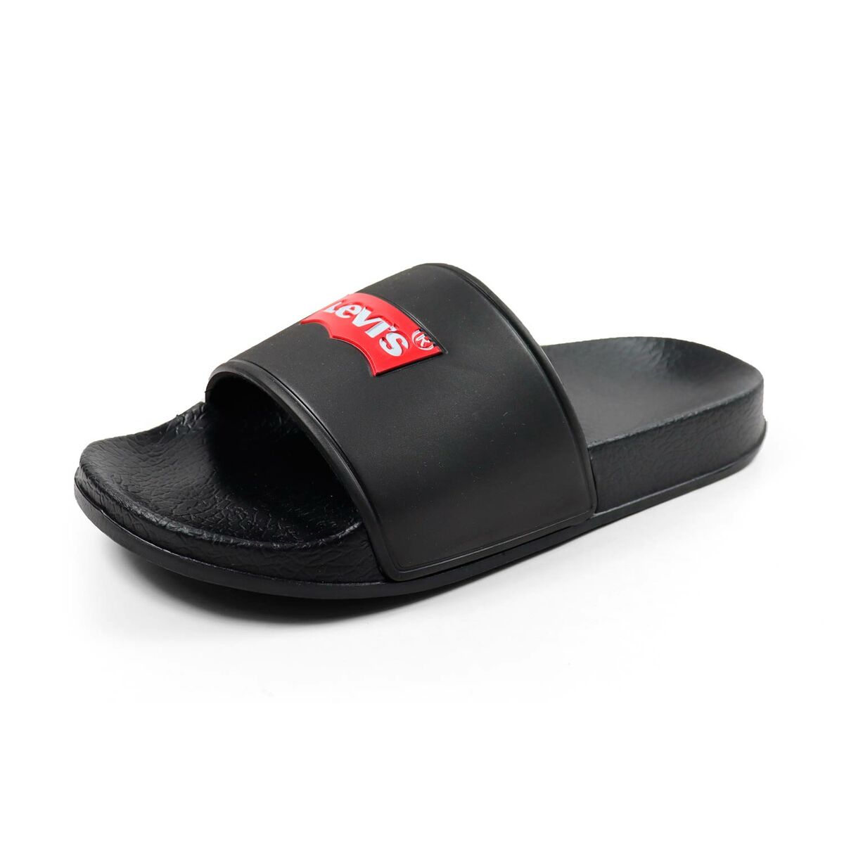Strandtofflor för barn Levi's LEVIS POOL VPOL0187 Svart - finns hos Aktivcamping
