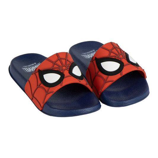 Strandtofflor för barn Spider-Man Mörkblå finns hos Aktivcamping