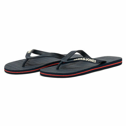 Strandtofflor för män Jack & Jones 12230631 Marinblå - finns hos Aktivcamping