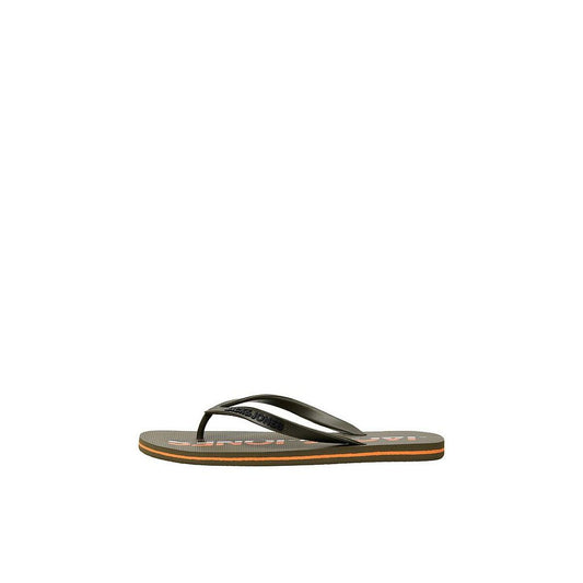 Strandtofflor för män Jack & Jones JFWLOGO 12230641 Grön finns hos Aktivcamping
