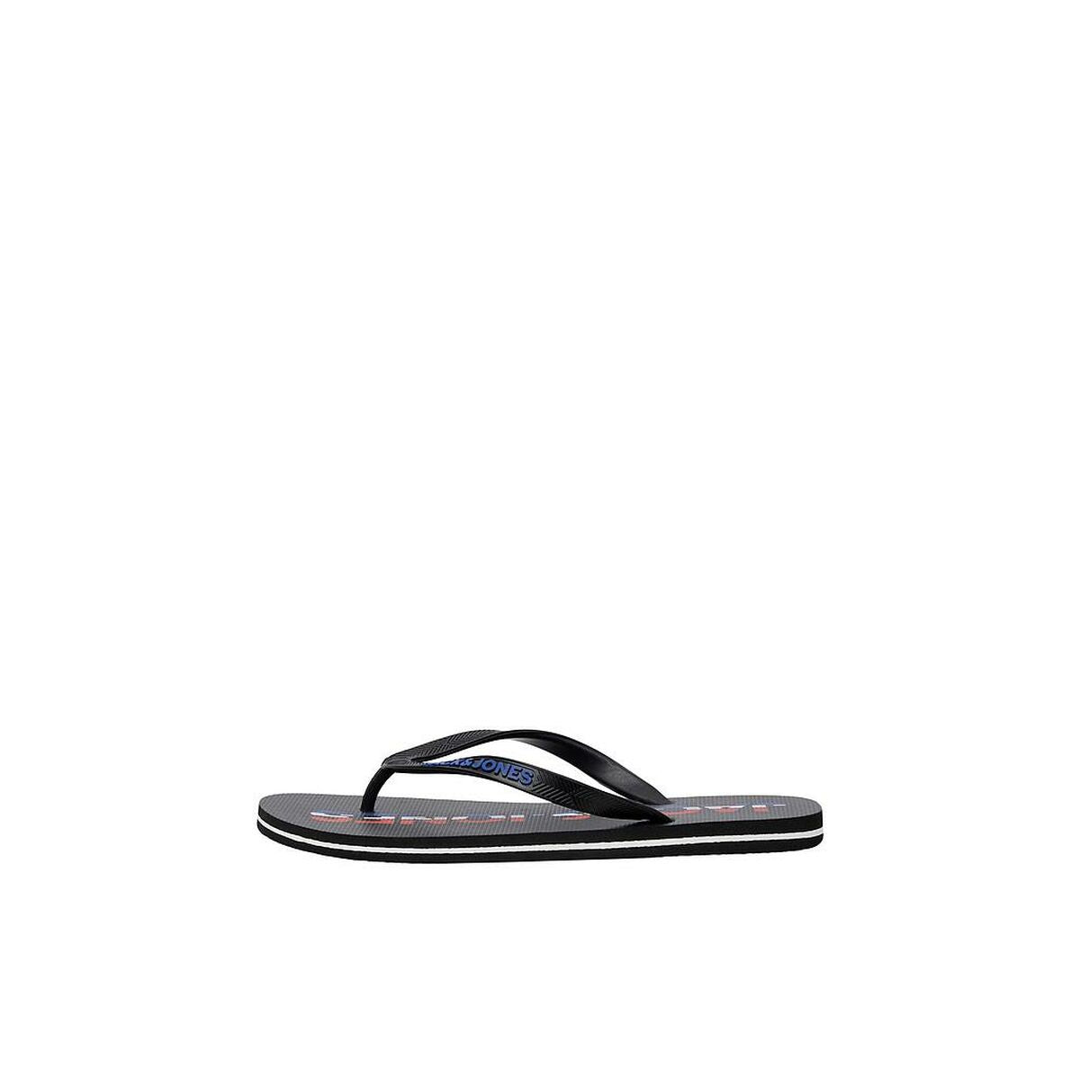 Strandtofflor för män Jack & Jones JFWLOGO 12230641 Svart finns hos Aktivcamping