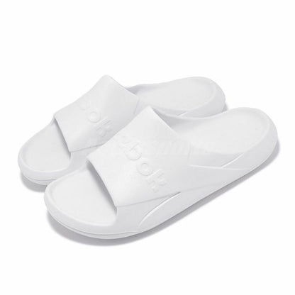 Strandtofflor för män Reebok Clean Slide Vit finns hos Aktivcamping